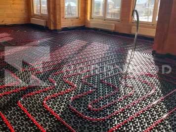 NORD-180. Монтируем теплый пол.